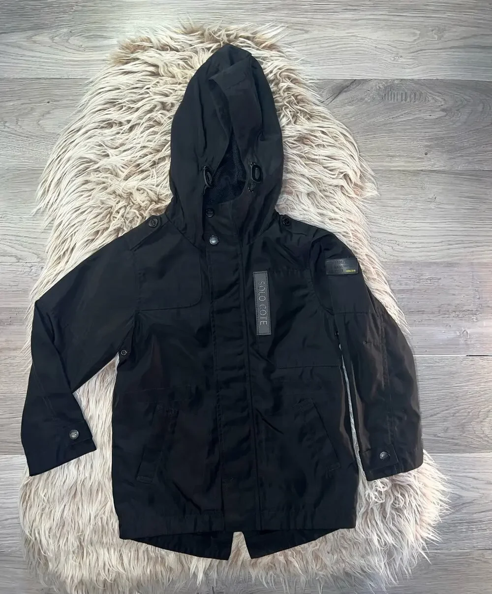 Solocote Toddler Black Jacket Size 3/4y